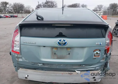 2013 Toyota Prius from USA, damaged, VIN JTDKN3DU9D1709972